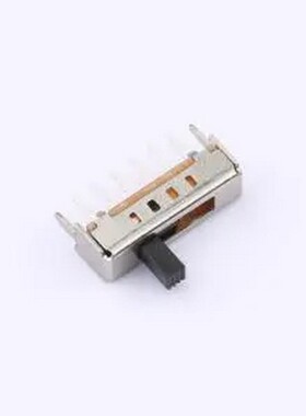 SS-14D01-G040 单排四档直柄拨动开关1P4T 插件-8P,14.7x4.4mm 滑