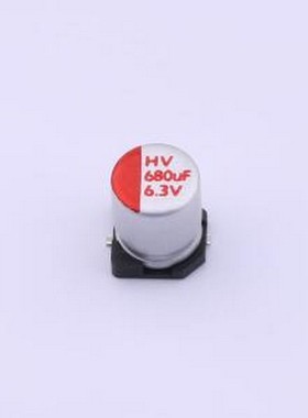 HV0J687M0607PZ 固态电容 680uF ±20% 6.3V SMD,D6.3xL7.7mm