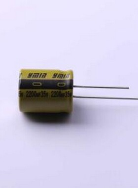 LKMI2001V222MF 直插铝电解电容 2200uF ±20% 35V 插件,D16xL20m