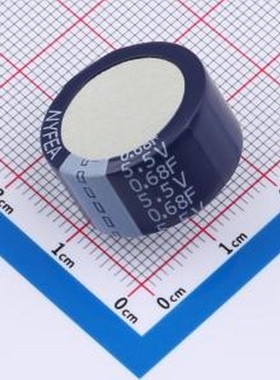 NB5R5C684N-HT 超级电容器 SuperCap超级电容器纽扣式 插件,D21xL