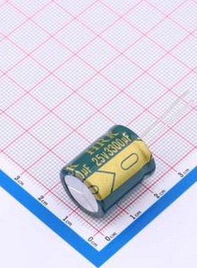 CD288338M1E1820VFL 直插铝电解电容 3300uF 25V 插件,D18xL20mm