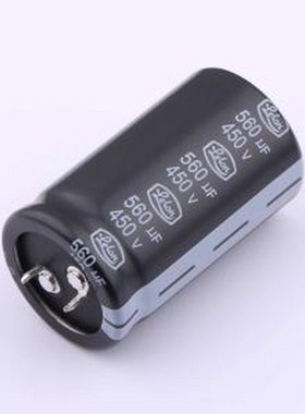 LSM561M2W--A3050 牛角型电解电容 560uF ±20% 450V 插件,D30xL5