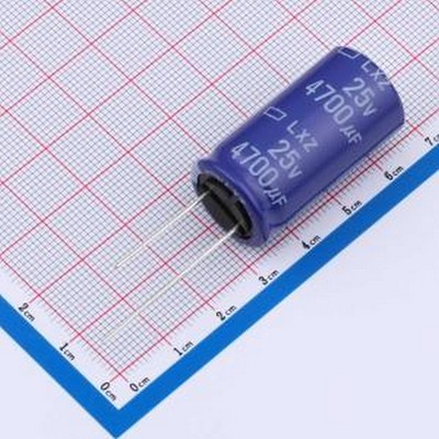 ELXZ250ELL472MM35S 直插铝电解电容 4700uF ±20% 25V 插件,D18x