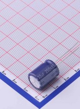 EGW2EM330W16OT 直插铝电解电容 33uF ±20% 250V 插件,D12xL16mm