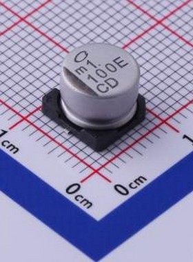 UCD1E101MCL6GS 贴片型铝电解电容 100uF ±20% 25V SMD,D8xL6.2m