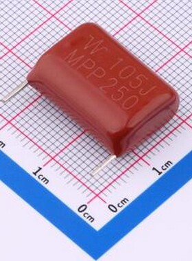MPP105J2E8AS8050A1 聚丙烯膜电容(CBB) 1uF ±5% 250V 插件,P=20