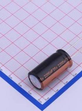 RZW222M1VBK-1632 直插铝电解电容 2200uF ±20% 35V 插件,D16xL3