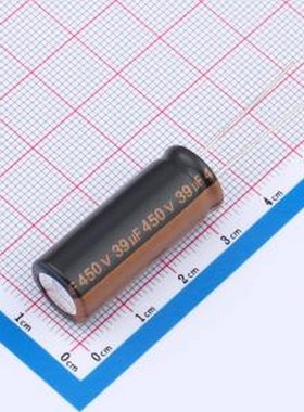 RLD390M2WBKF1330 直插铝电解电容 39uF ±20% 450V 插件,D12.5xL