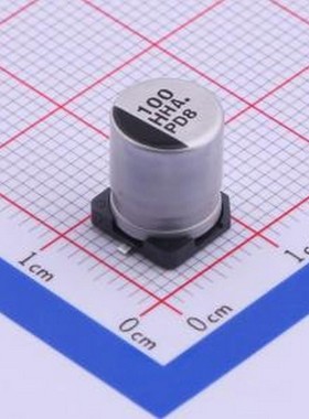 EEEHAH101UAP 贴片型铝电解电容 100uF ±20% 50V SMD,D8xL10.2mm