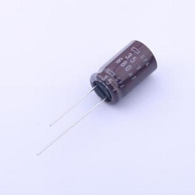 EGPA350ELL681MK20S-CAR 直插铝电解电容 680uF ±20% 35V 插件,D