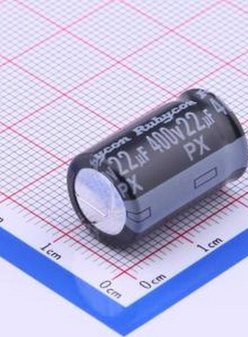 400PX22MEFCCE12.5X20 直插铝电解电容 22uF ±20% 400V 插件,D12