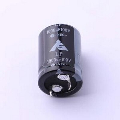 LPO102M22030FVA 牛角型电解电容 1000uF ±20% 100V 插件,D22xL3