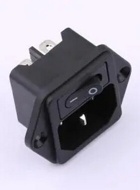 RT-C14-N1+SS21-6BB 翘板开关+AC插座带孔二合一 插件,44x33mm 船