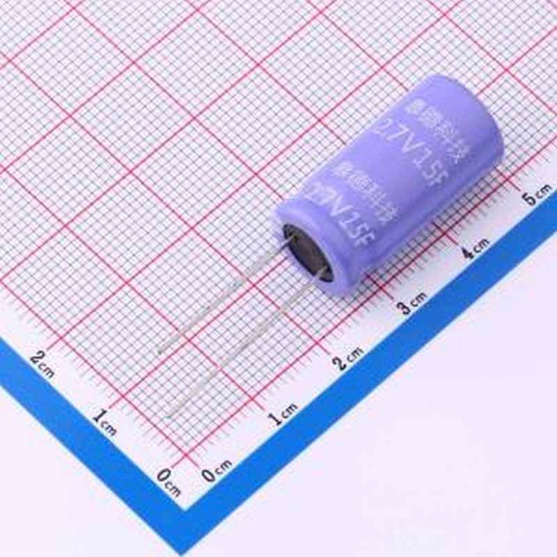 GDC02R7K156LD1225 超级电容器 15F10%~+30% 2.7V 插件,D12.5xL