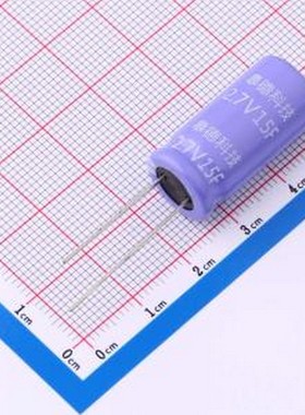 GDC02R7K156LD1225 超级电容器 15F10%~+30% 2.7V 插件,D12.5xL