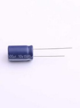 ERR1AM152G16OT 直插铝电解电容 1500uF ±20% 10V 插件,D10xL16m