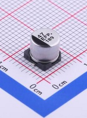 EEEFP1E470AP 贴片型铝电解电容 47uF ±20% 25V SMD,D6.3xL5.8mm