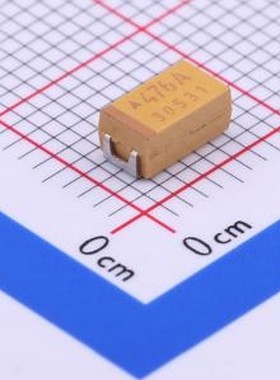 TPSC476M010R0350 钽电容 47uF ±20% 10V CASE-C-6032