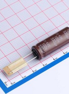 EKZE101ETE331MK35S 直插铝电解电容 330uF 100V 插件,D12.5xL35m