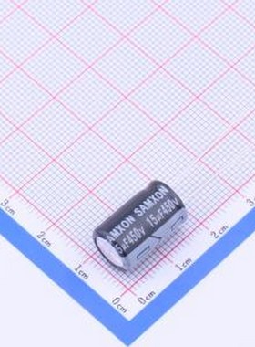 EKM156M2WG16RR 直插铝电解电容 15uF ±20% 450V 插件,D10xL16mm