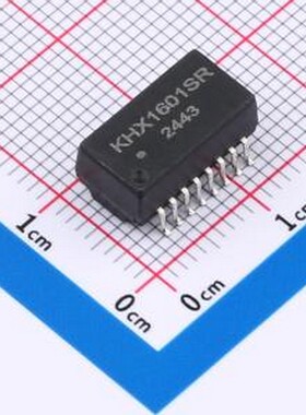 HC-KHX1601SR-WL 网口变压器 HC-KHX1601SR-WL SMD-16P,12.7x6.9m