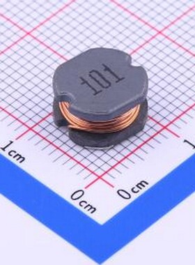 SM1054-101M(f) 功率电感 100uH ±20% SMD,10x9mm