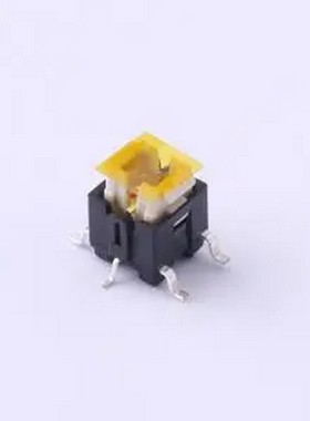 K6-6275S02 红色带灯开关 SMD,6x6mm 轻触开关