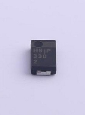 PCPODPA331M09V 固态电容 330uF ±20% 2V SMD,4.3x7.3mm