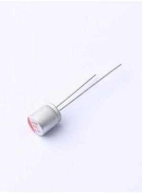 HS0J477M0607PC 固态电容 470uF ±20% 6.3V 插件,D6.3xL7mm