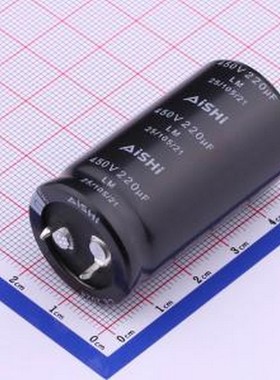 ELM2WM221P45KT 牛角型电解电容 220uF ±20% 450V 插件,D25xL45m