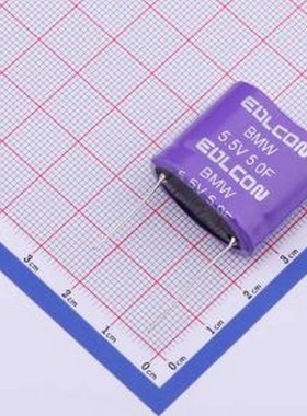 BMW5R5M505MA1B22M3WP01 超级电容器 5F ±20% 5.5V 插件,P=20.5m