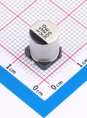 EEHZE1V151P 固液混合铝电解电容器 150uF ±20% 35V SMD,D8xL10.