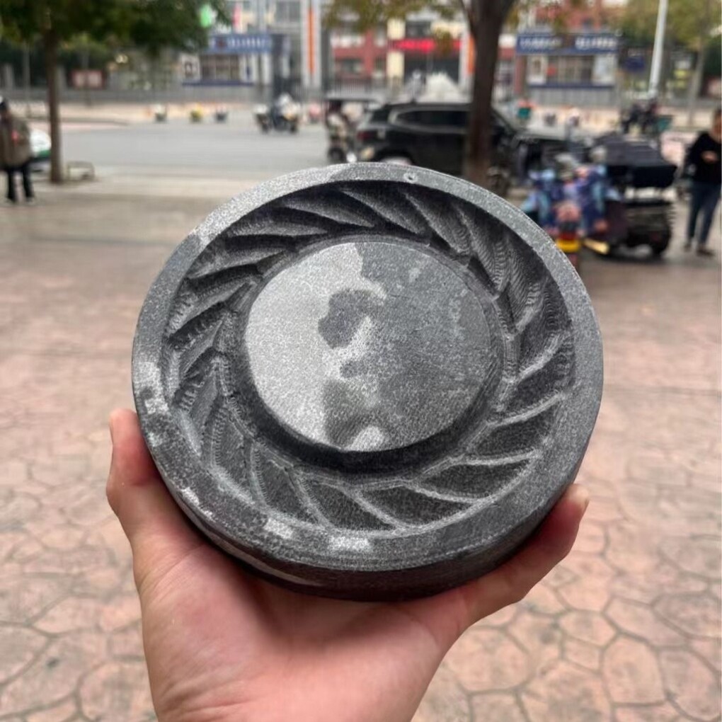 烧饼模具河南传统烧饼模子红盖烧饼磨具传统烧饼压花石头模具