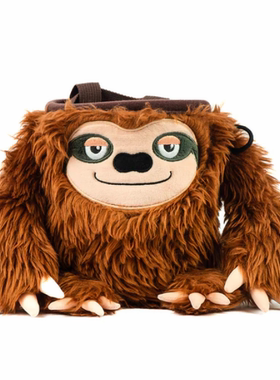 【岩点户外】YY Vertical新款可爱卡通动物树懒镁粉袋成人儿童