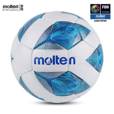 molten摩腾足球正品5号成人学生4号手缝耐磨比赛训练专用F5N1711