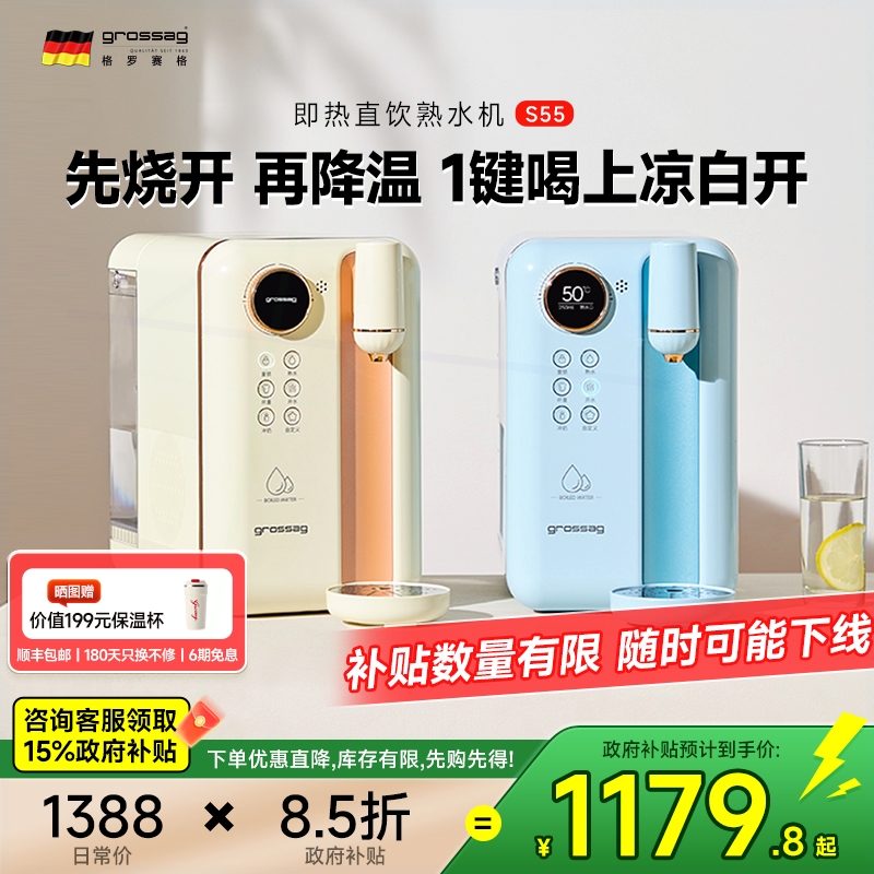 德国直饮熟水机即热式饮水机小型
