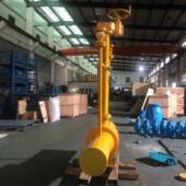 霜杰全焊接阀门选款 加长杆双放散全通径焊接球阀 天然气埋地式