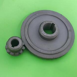 2模端面螺旋伞齿轮速比1:3.5精密伞锥齿轮