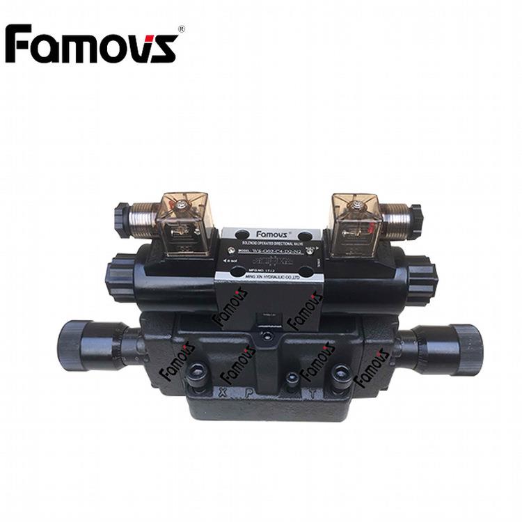 WE-3C4-03-D2-20供应Famovs液压电磁阀 高压力 换向稳定不卡阀