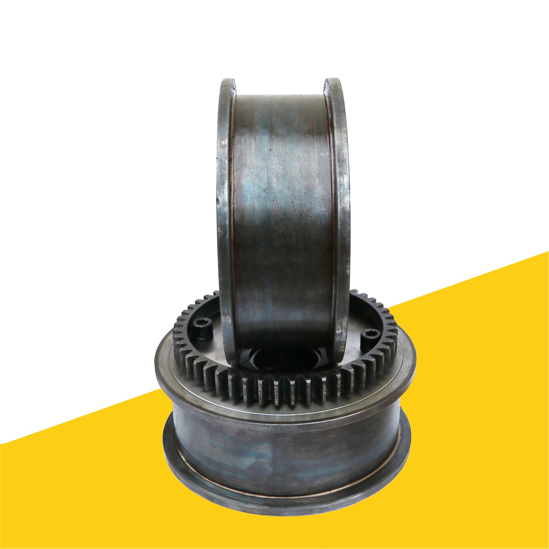 LD300天车航吊驱动轮起重机车轮组高强度龙门吊行车轮安全配件