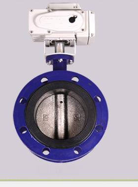 D941X-10C进水阀电动蝶阀DN600PN16电动法兰式蝶阀DN400铸钢碟阀