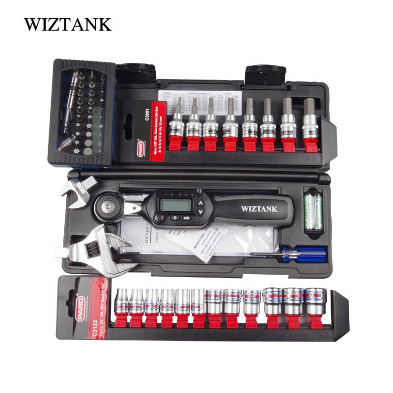 WSC3-085CN台湾WIZTANK可换头扭矩扳手 高精度电子扳手4.2-85NM