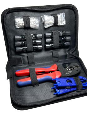 方贝太阳能扳手LY-2546B压接钳 MC4光伏连接器压线钳安装工具套装