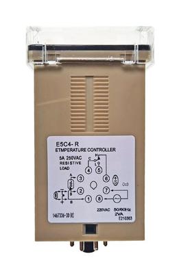 厂家 E5C4-R20K温控器AC220V数显温度表K型0-399℃恒温控制仪表器