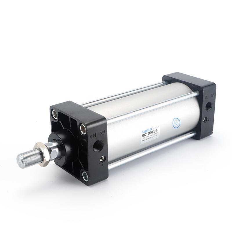 HBQD洪冰气动QGB160X250大推力标准气缸SC160X250小型气动