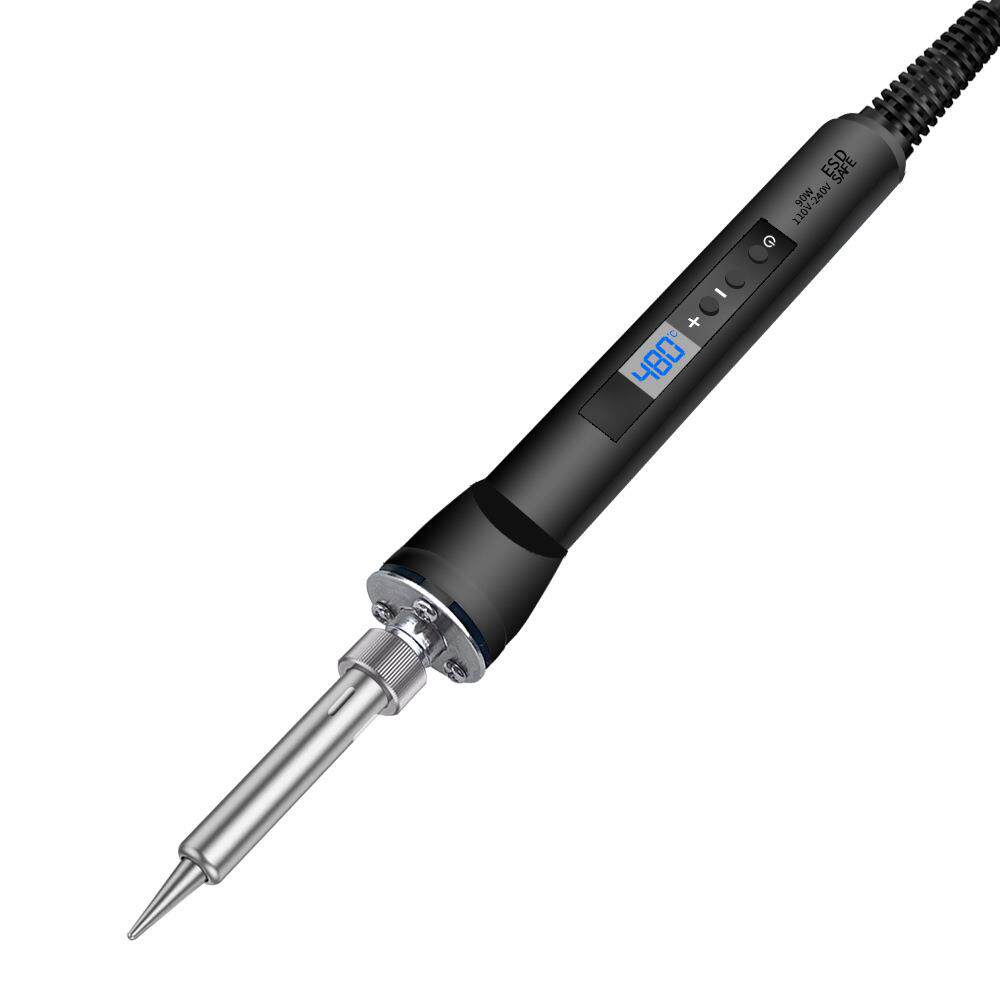 90-250W内热式数显调温恒温电烙铁套装电洛铁电焊笔家用维修工具