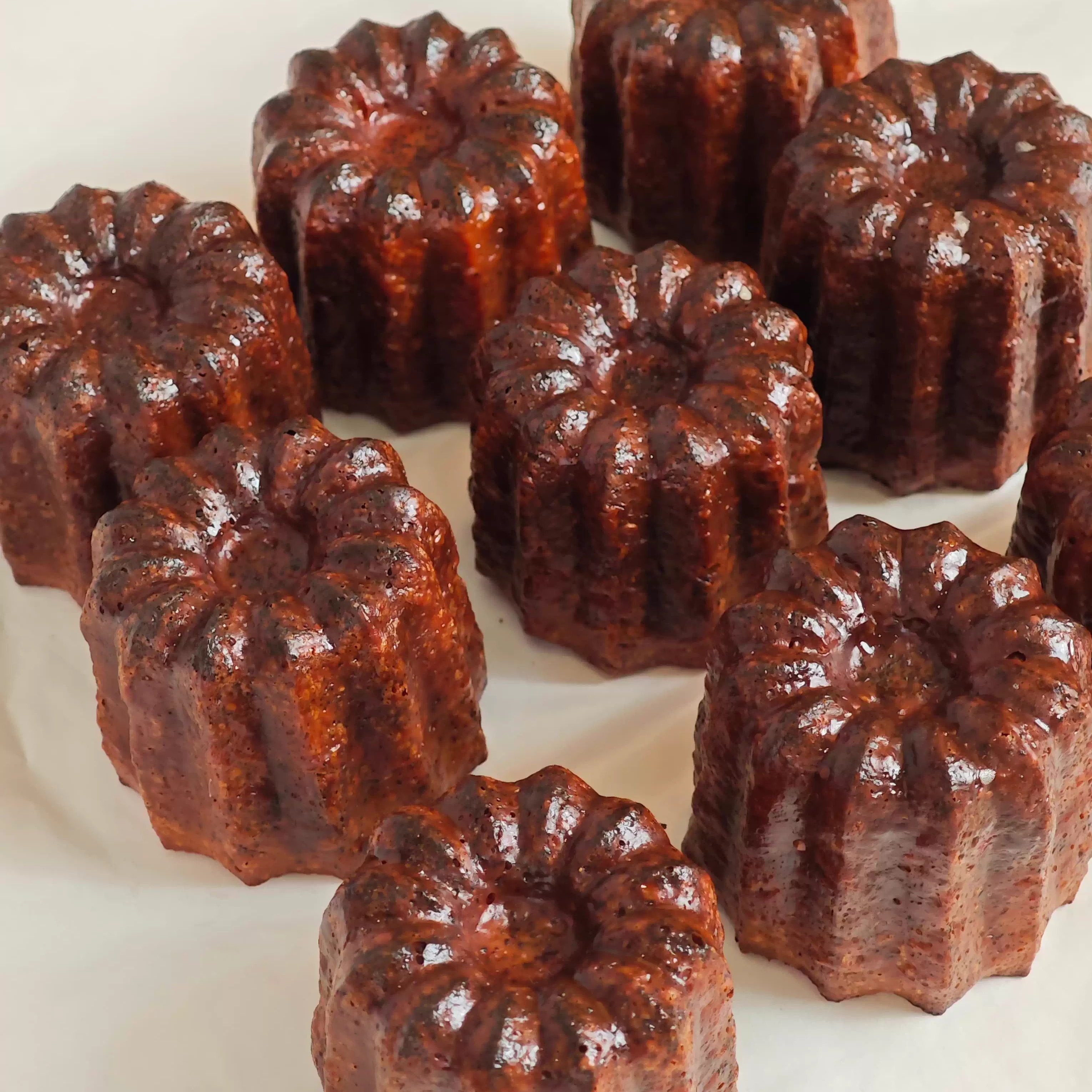 顺丰包邮可露丽香草味蛋糕甜品外脆里嫩咖啡店茶饮店生产供应商