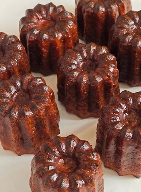 顺丰包邮可露丽香草味蛋糕甜品外脆里嫩咖啡店茶饮店生产供应商