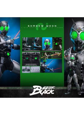 HT HOTTOYS 1/6 假面骑士Black 影月 可动手办 TMS159 补款