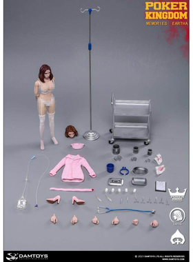 DAMTOYS 1/6 扑克王国回忆篇 尔莎 可动人偶 GK004MX 即将到货